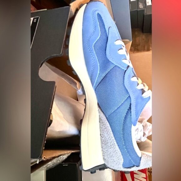 New Balance 327 Unisex WOMEN'S ~various sizes~ Sneakers Shoes Laguna Blue White - Picture 5 of 5